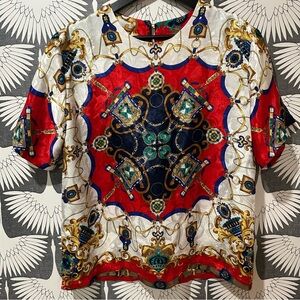 Classic Vintage Silky Blouse